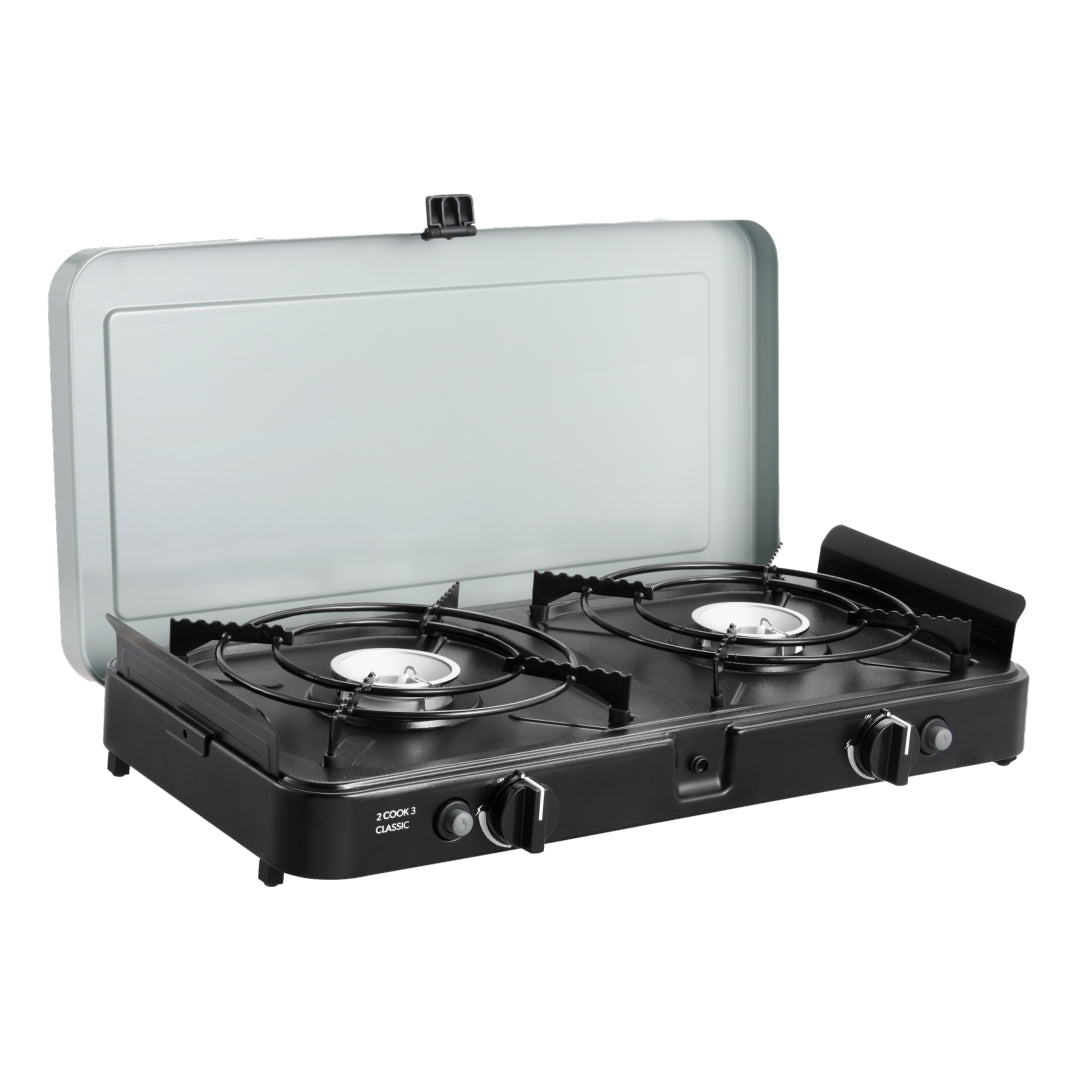 Cadac 2 Cook 3 Flat Grill & Gas Supply Bundle