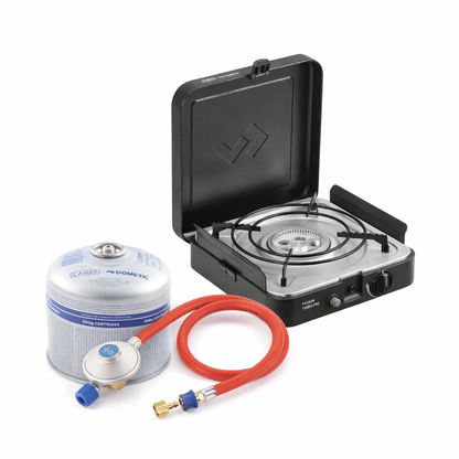 Cadac 1 Cook Turbo FFD QR Stove & Gas Supply Bundle