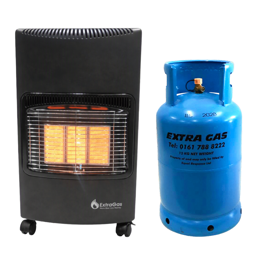 Extra Gas Portable Heater & Gas Bundle