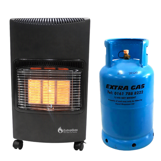 Extra Gas Portable Heater & Gas Bundle