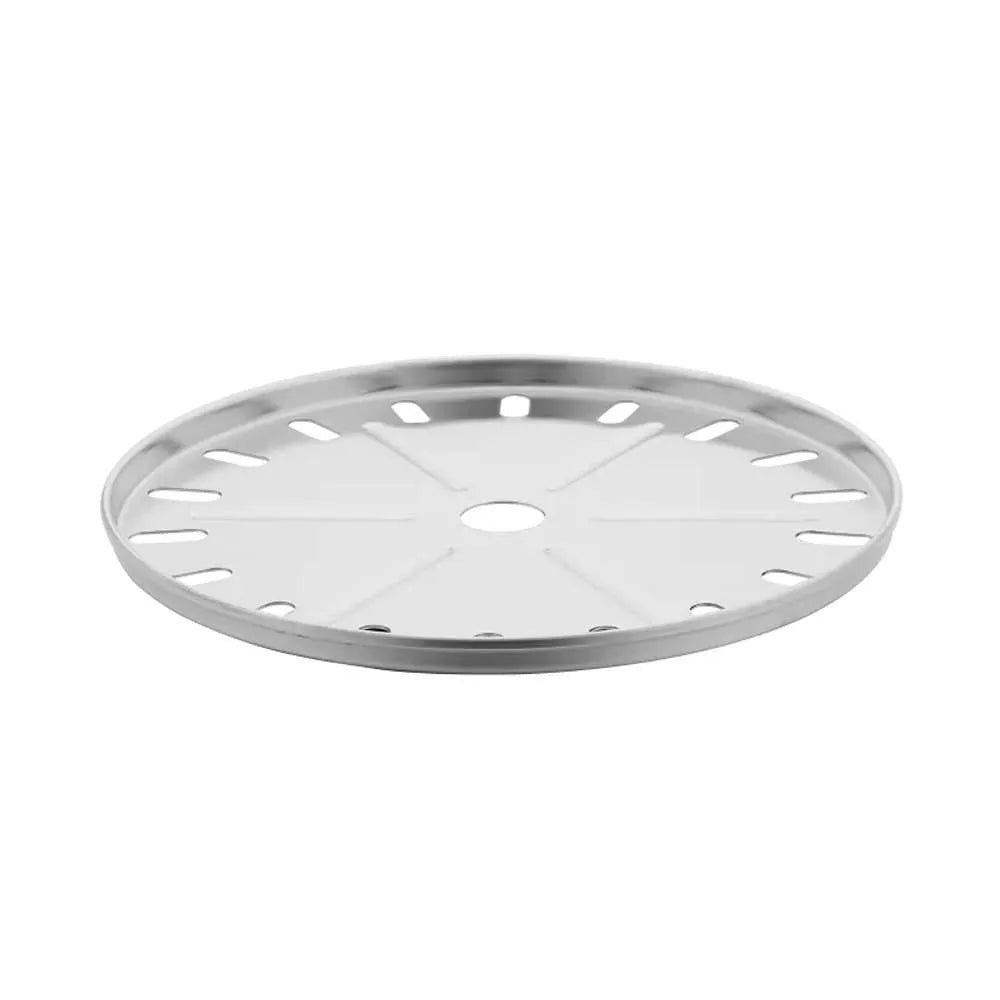 Metallic pizza pan