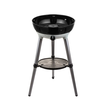 Black barbecue grill on a white background