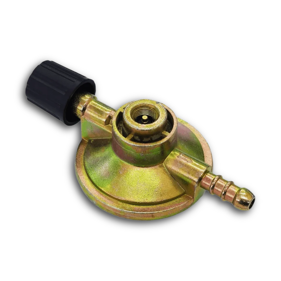 Screw‑On Butane Cartridge Gas Regulator – 7/16" Canister (Weber, Coleman, Go System)
