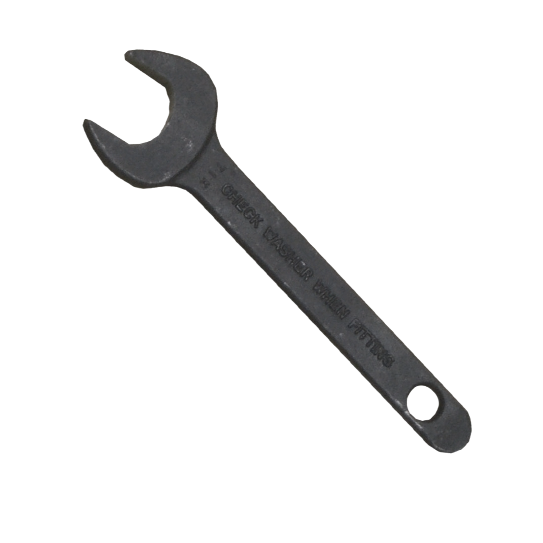 30mm Black Gas Spanner – For Propane & Butane Regulator Nuts