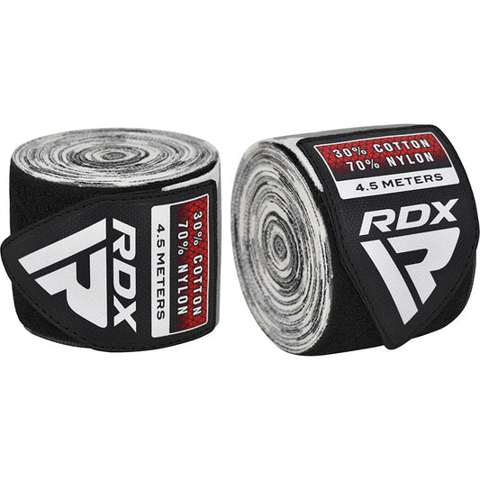 RDX WX Professional Boxing Hand Wraps - Black